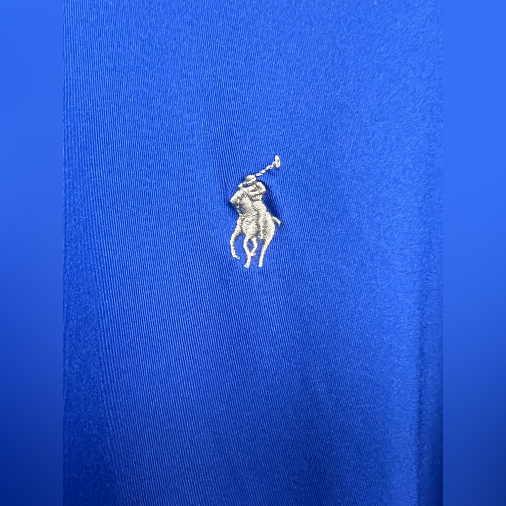 Polo by Ralph Lauren Men's Blue Performance Polo Shirt- Size: XXL‎ - Picture 2 of 5